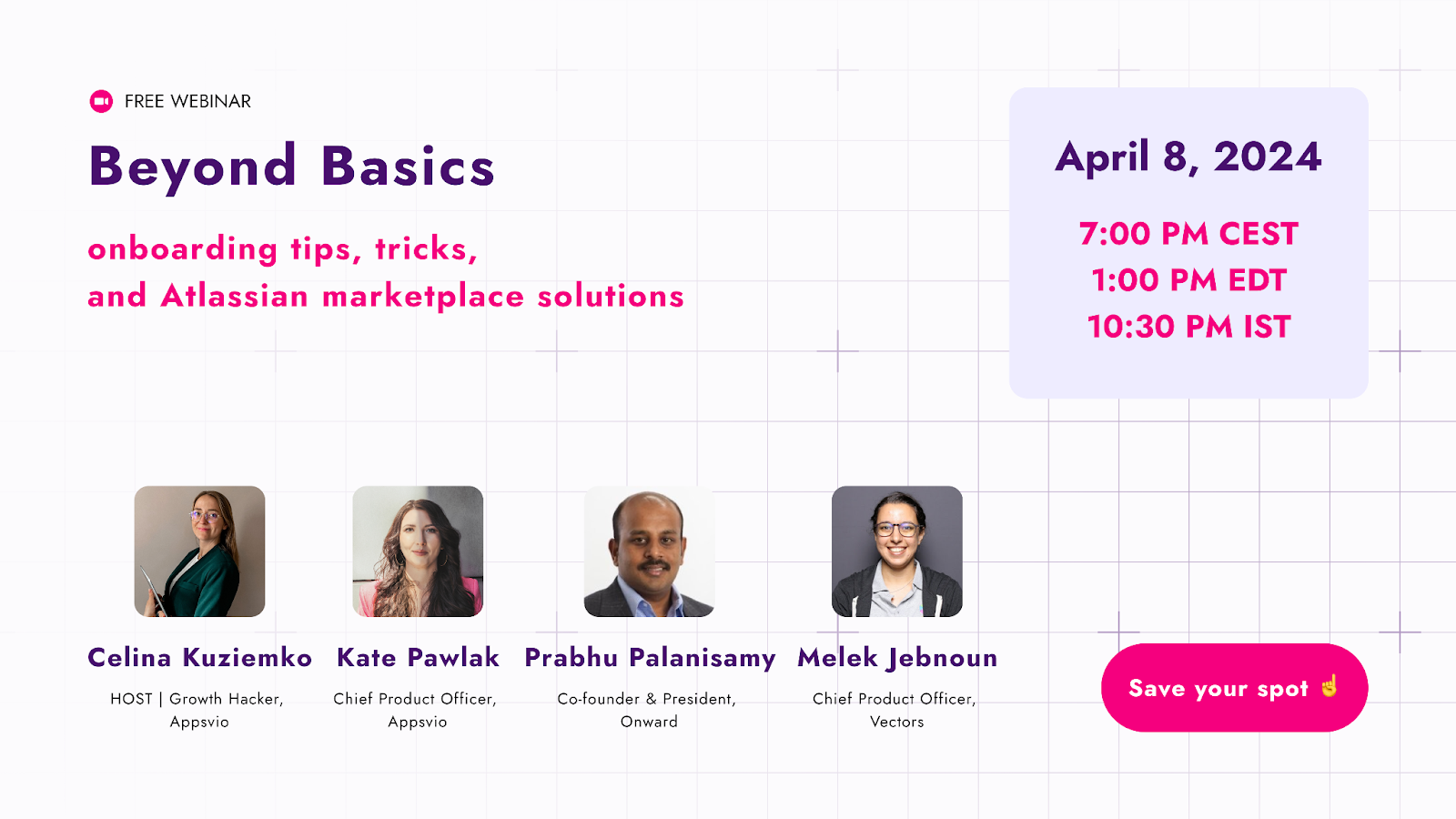 Appsvio webinar online