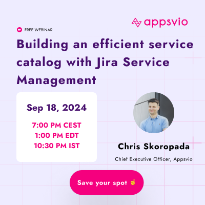 Building effective service catalog in Jira